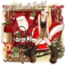 Let's Follow the Santa,Jennifer