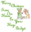 Merry Christmas From Our Home To Yours Hugs, Bridget