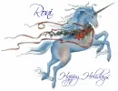 christmas unicorn roni