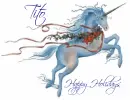 christmas unicorn tito