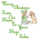 Merry Christmas From Our Home To Yours Hugs, Erika