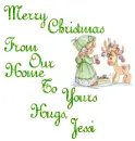 Merry Christmas From Our Home To Yours Hugs, Jessi