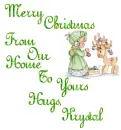 Merry Christmas From Our Home To Yours Hugs, Krystal