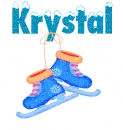 Ice Skates, Gift, Krystal