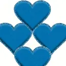 blue