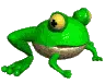Animated frog