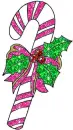 pink candy cane