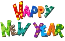 happy new year text