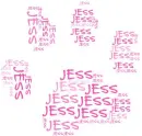jess pink paw