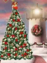 christmas tree with lighthouse
