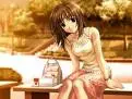 Girl on Bench