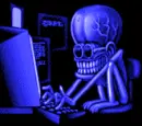 addicted to the computer!
