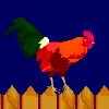 crowing rooster avatar