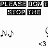 please don't stop the music