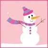 Pink Snowman
