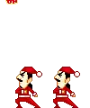 Dancing santa,tango