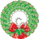 CANDY CANE WREATH