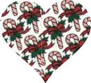 CANDY CANE HEART