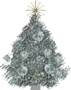 christmas tree silver
