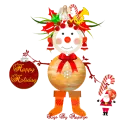 Collage Snowman
