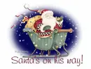 Santa's on his way!