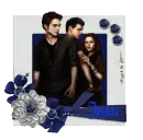 New Moon Blue and White - Jean