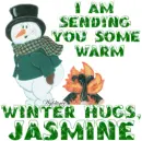 Warm Winter Hugs - Jasmine