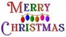 merry christmas text