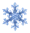 Blue Snowflake - Cathy