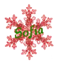 Red Snowflake - Sofia