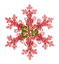 Red Snowflake - Elia