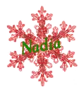 Red Snowflake - Nadia