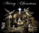 merry christmas manger scene
