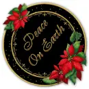 peace on earth poinsettia