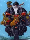 biker santa