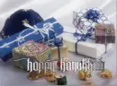 Happy Hanukkah Glitter