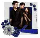 New Moon Blue & White - Genalyn
