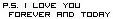 p.s. i love you - the all american rejects
