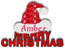 Red Santa Hat - Amber