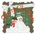 MERRY CHRISTMAS/SNOWMEN