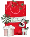 MERRY CHRISTMAS/REINDEER