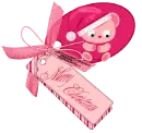 MERRY CHRISTMAS/PINK PEPPERMINT