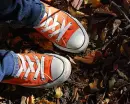 orange converses