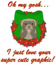 Xmas Ferret~Love Your Graphic