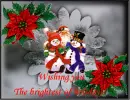 wishing you the brightest of holidays