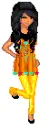 orange/yellow