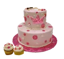 cake rosa