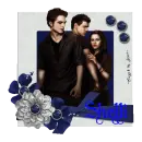 New Moon White & Blue - Shelli