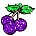 purple cherries