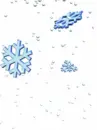 faling snowflakes